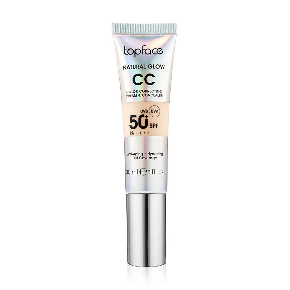 Уцінка! Консилер для обличчя TopFace Natural Glow CC Color Correcting Cream &amp; Concealer 004, 30 мл
